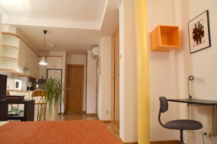 Ferienwohnung Estudio Acogedor Y Luminoso Madrid Exterior foto
